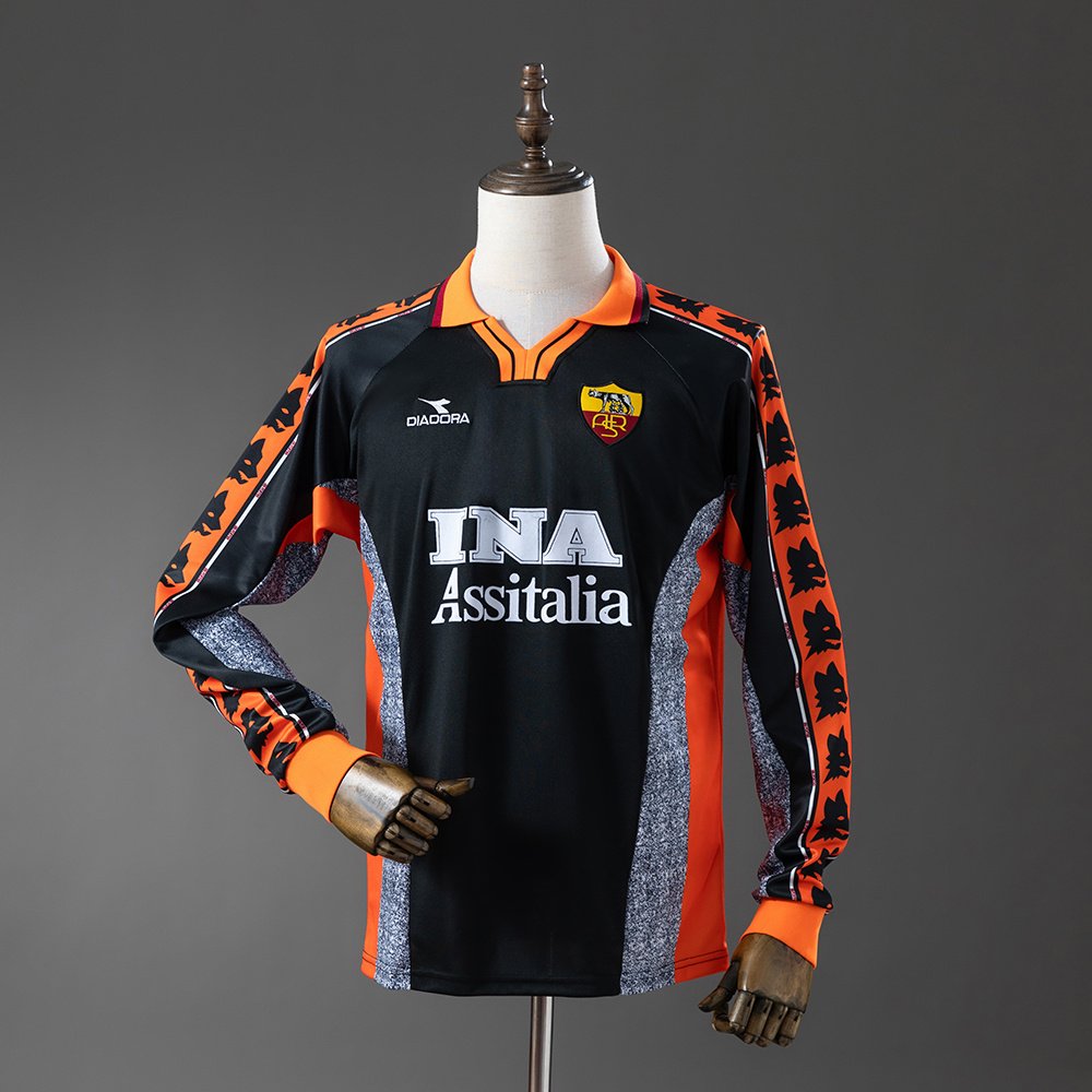 Camiseta AS Roma 98/99 3º equipación larga