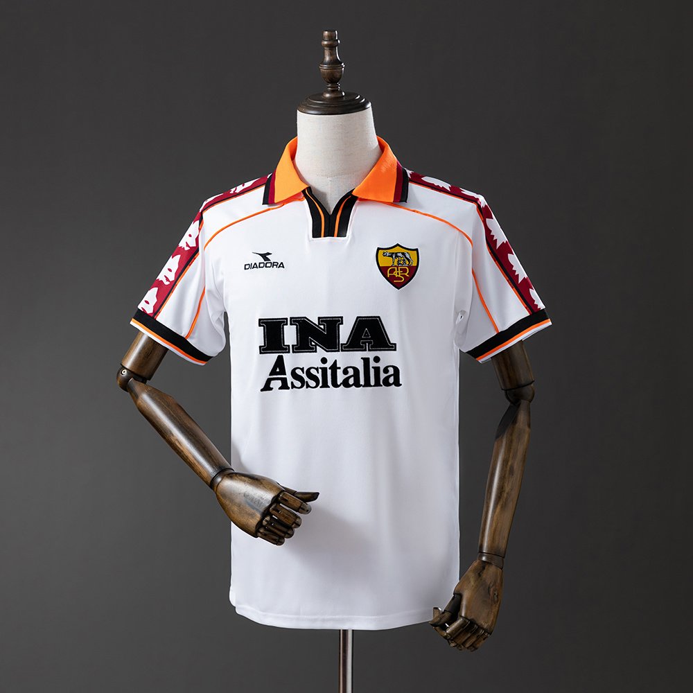 Camiseta AS Roma 98/99 2º equipación