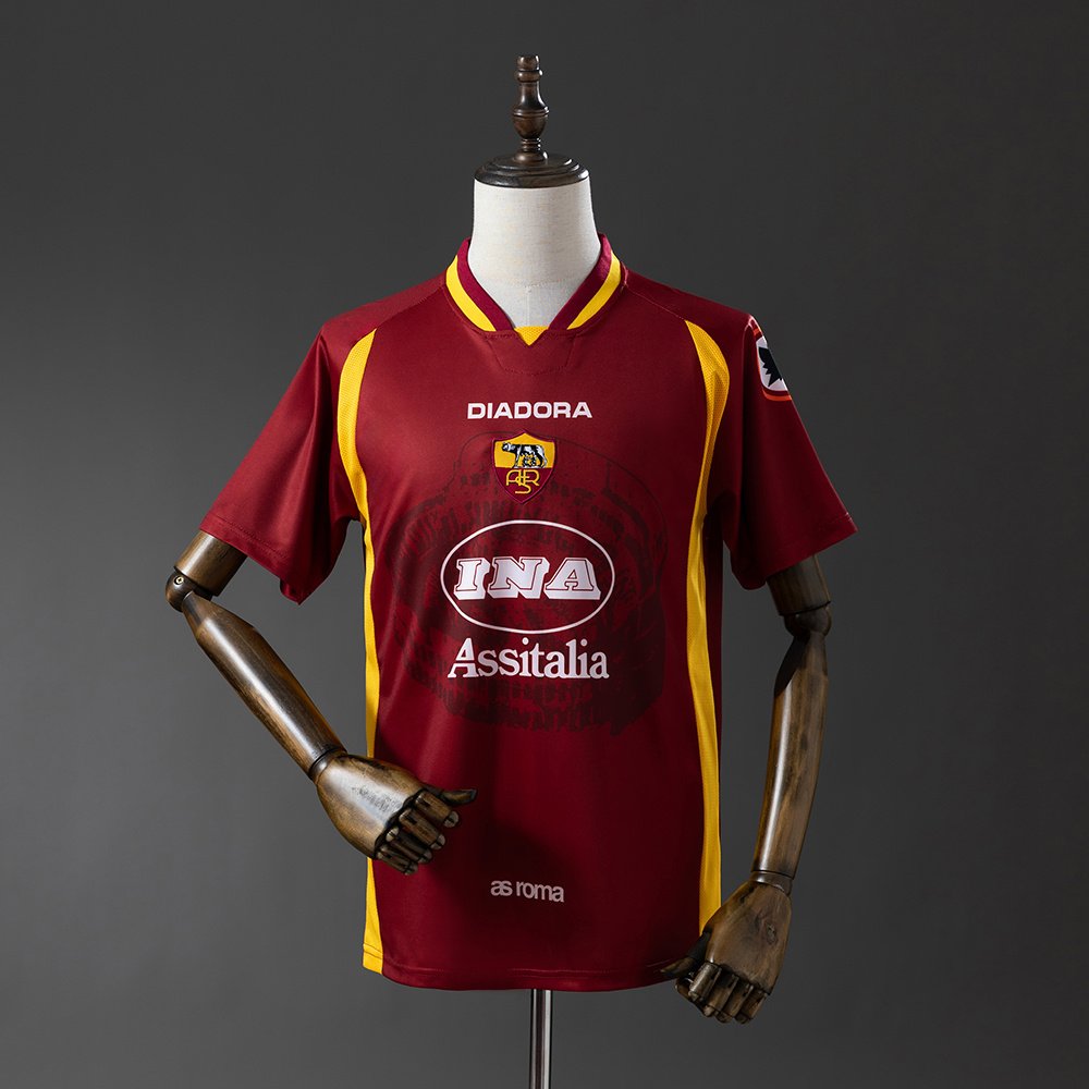 Camiseta AS Roma 97/98 1º equipación