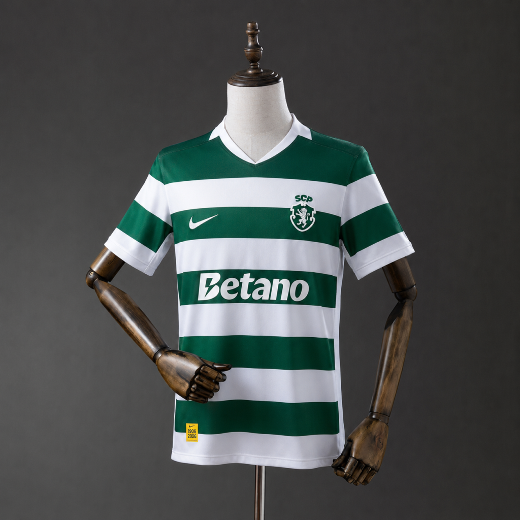 Camiseta Sporting Lisboa 26/27 1º equipación