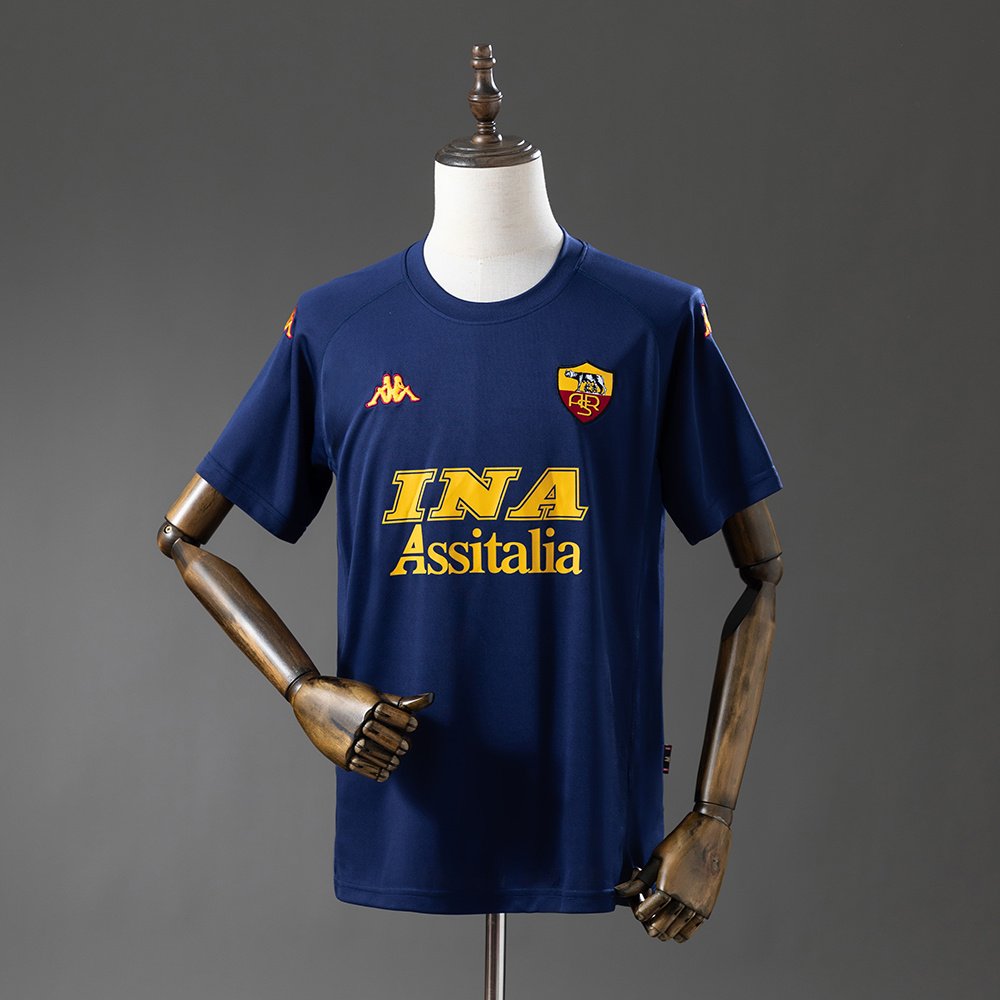 Camiseta AS Roma 00/01 2º equipación