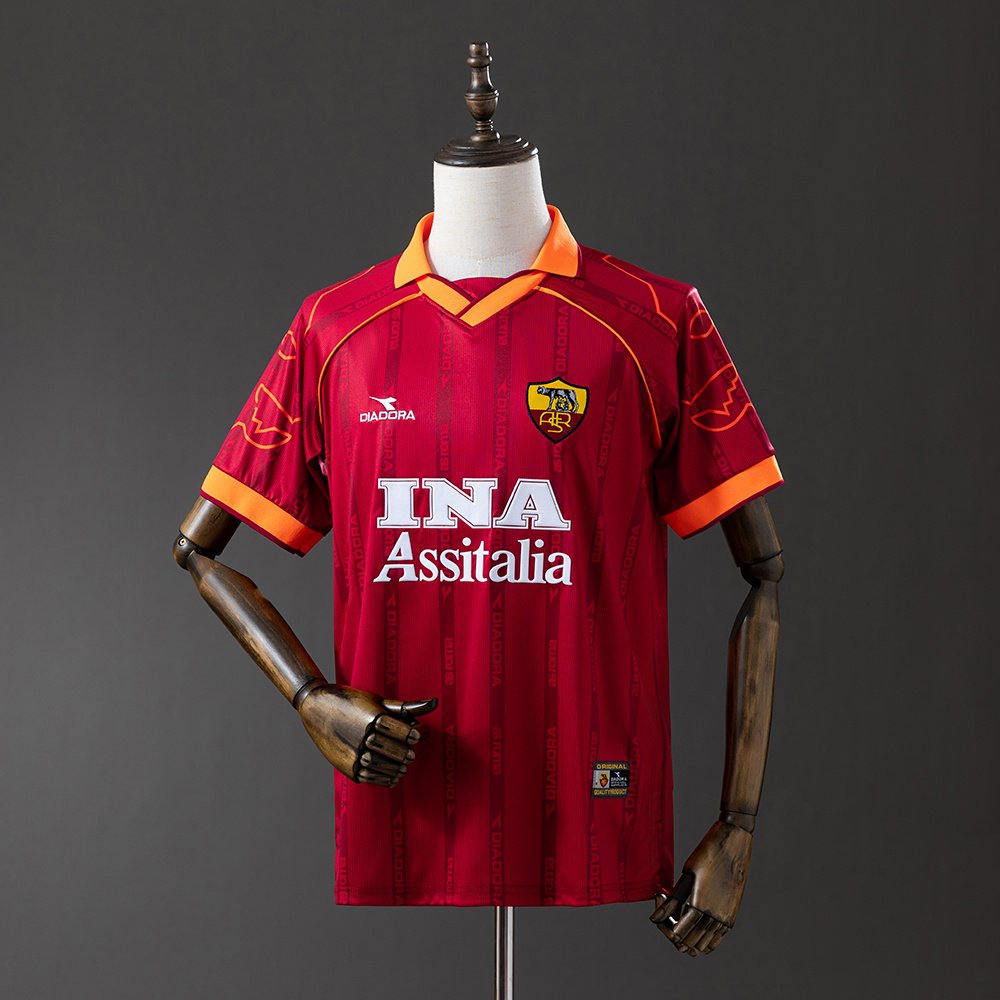 Camiseta AS Roma 99/00 1º equipación