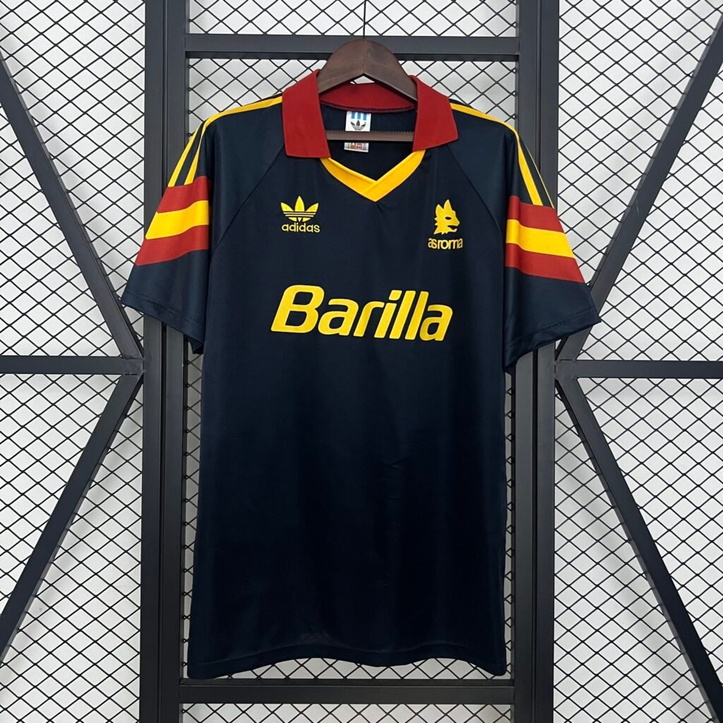 Camiseta AS Roma 91/92 3º equipación