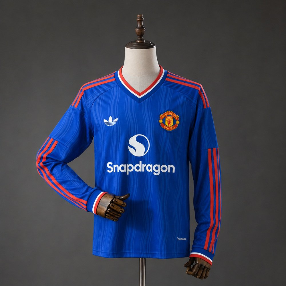 Camiseta Manchester United 26/27 2º equipación larga