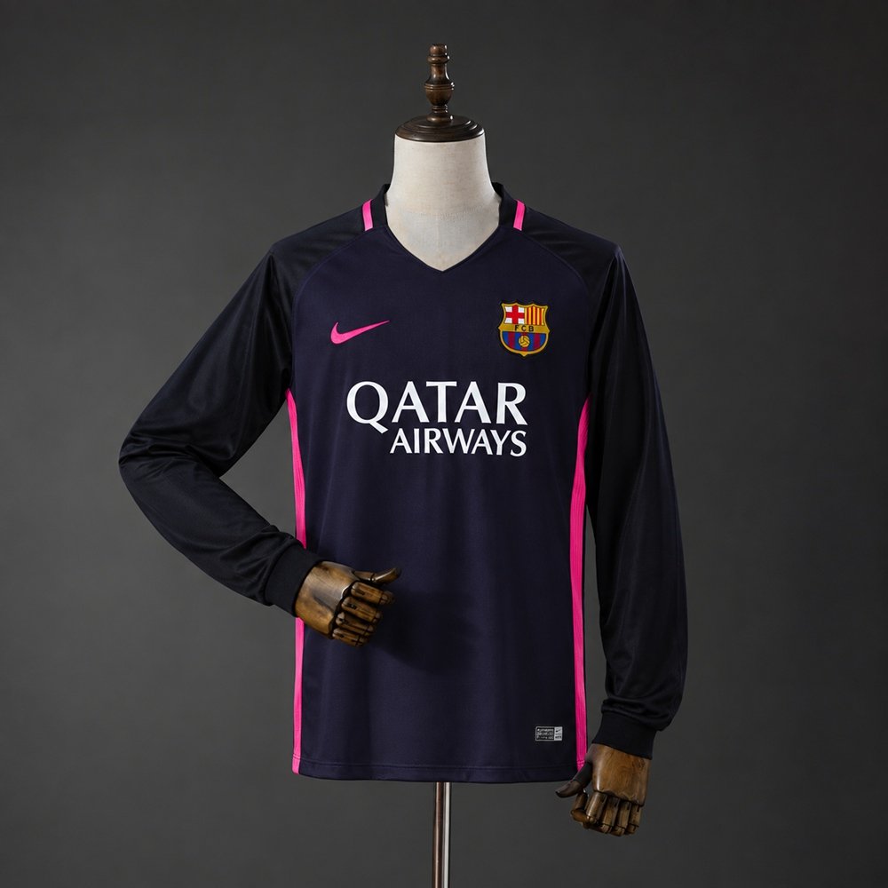 Camiseta Fc Barcelona 16/17 2º equipación larga