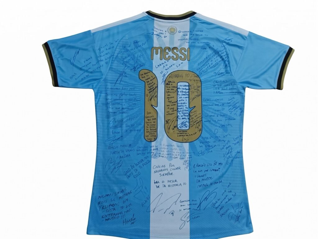 Camiseta Argentina edición especial Messi